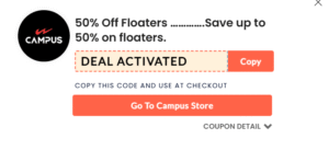 Campus Discount Offer Code